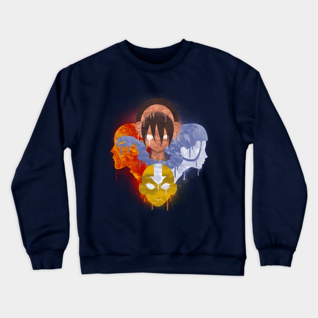 Four Nations Crewneck Sweatshirt by Punksthetic